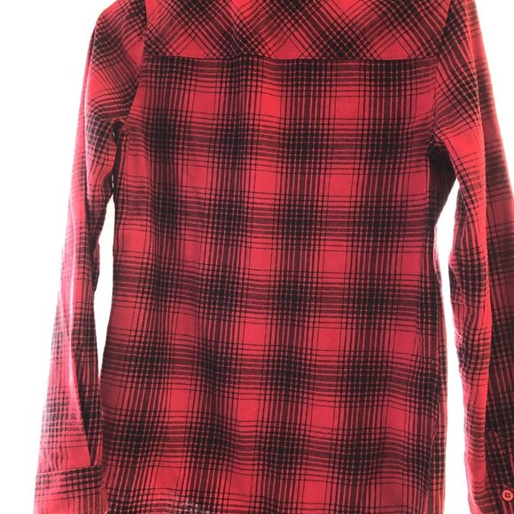 Juniors by Gen 2 Wisconsin Badger Flannel Shirt M - Picture 3 of 5